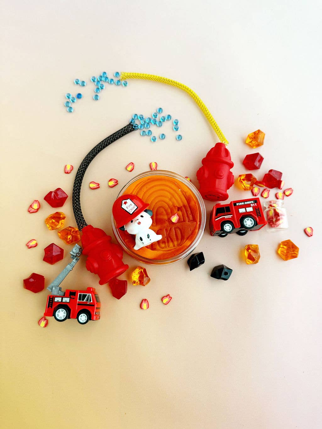 KidDough Play Kit - Fire Station