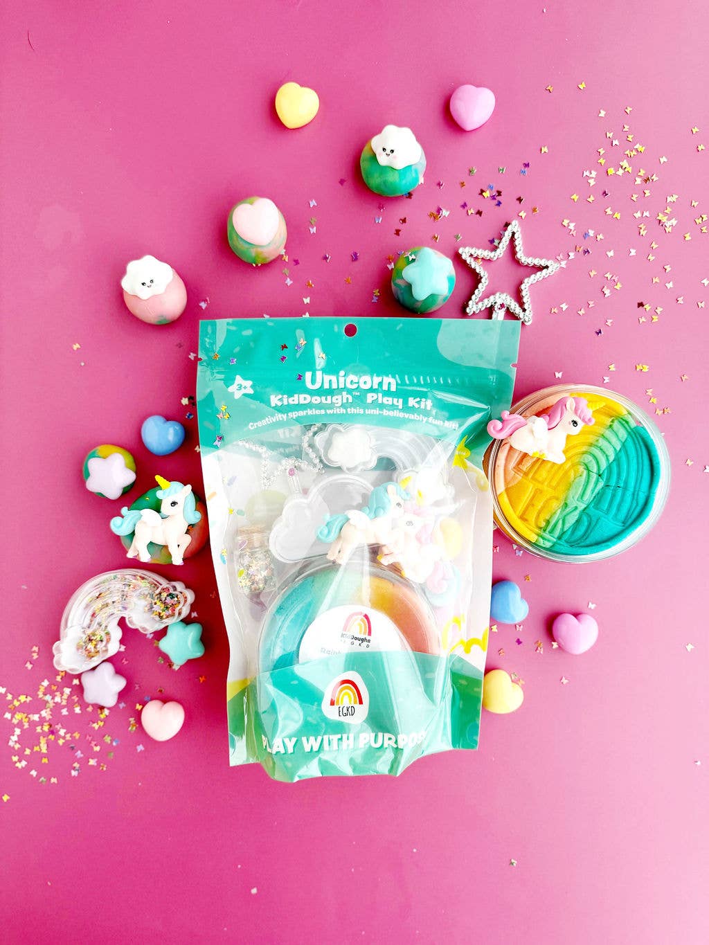 KidDough Play Kit - Unicorn