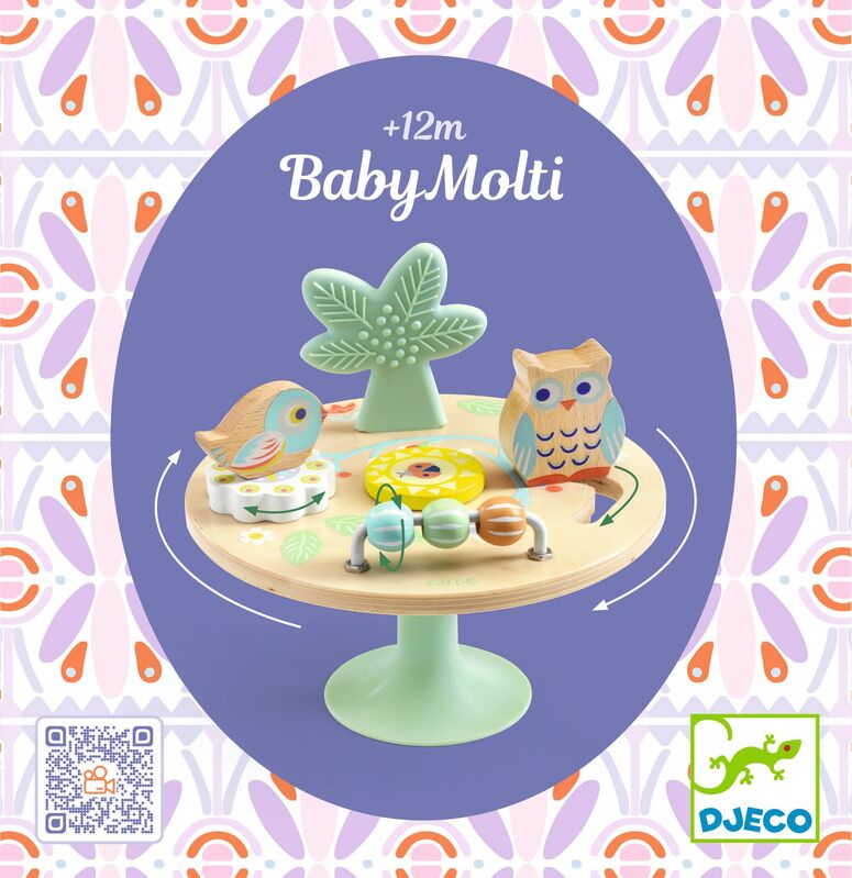 Multi Wooden Rotating Toy