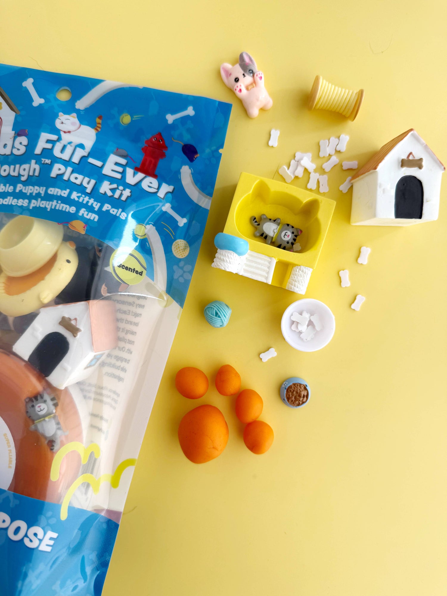 KidDough Play Kit - Friends Fur-ever