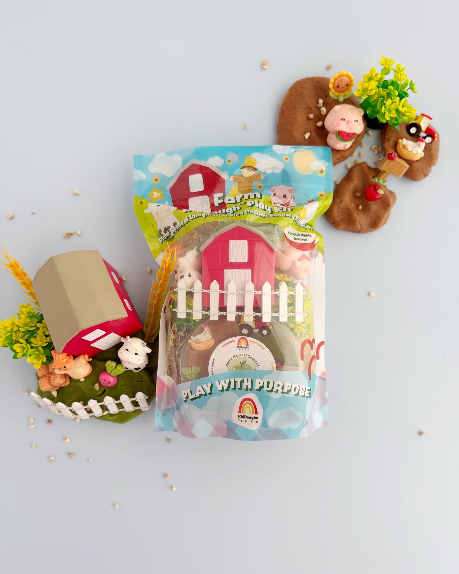 KidDough Play Kit - On the Farm