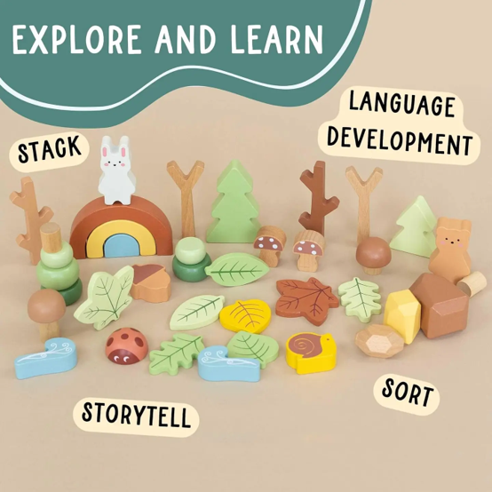 Wooden Forest Set